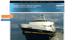 Desktop Screenshot of alaskaferryreservations.com